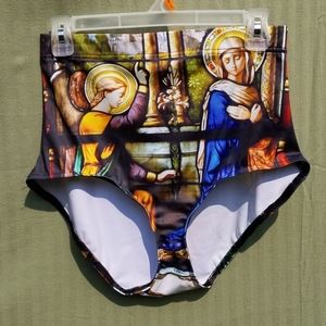 Blackmilk highwaisted swim bottom